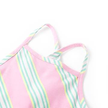 Kids' Sleeveless Dress with Drawstring - Pink 128 | Hipo Market