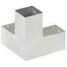 Post Connector Y Shape Galvanised Metal 71x71 mm | HipoMarket UK