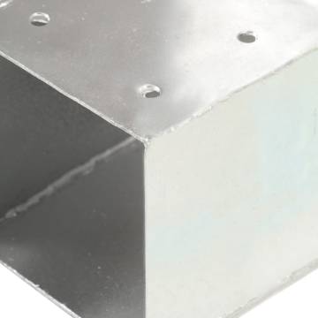 Post Connector T Shape Galvanised Metal 71x71 mm | HiPoMarket