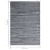 Stylish Outdoor Rug Anthracite 140x200 cm | Hipomarket UK