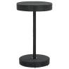 Garden Table Black 60.5x106 cm Poly Rattan Colour black Size 60.5 x 106 cm Quantity in Package 1 