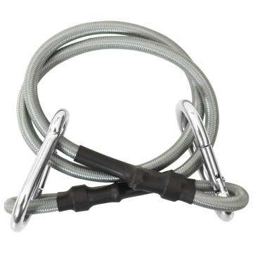 Ropes with Carabiner 4 pcs Rubber - Weather-Resistant Accessory