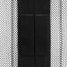 Insect Door Curtains 2 Pcs with Magnet Blocks - Black 220x110 cm