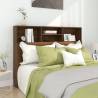 Headboard Cabinet Brown Oak 140x19x103.5 cm Colour brown oak Size 140 x 19 x 103.5 cm Quantity in Package 1 