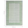 Trendy Outdoor Rug Green 120x180 cm PP - Hipomarket