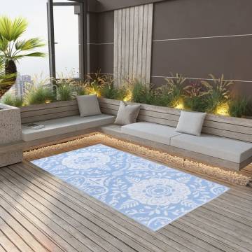 Trendy Outdoor Carpet Baby Blue 120x180 cm - Hipomarket