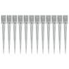 Ground Spikes 12 pcs Silver 9x9x75 cm Galvanised Steel Size 9 x 9 x 75 cm Quantity in Package 12 