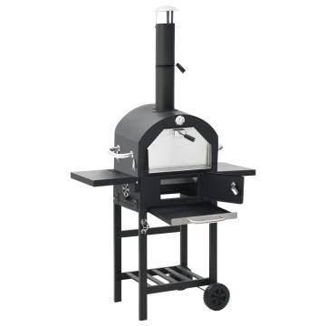 Outdoor Pizza Oven with Pizza Stone - Authentic Taste at Home