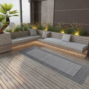 Trendy Outdoor Rug Black 80x150 cm | HipoMarket