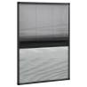 Plisse Insect Screen for Windows 80x120 cm - Aluminium Frame