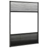 Plisse Insect Screen for Windows 80x120 cm - Aluminium Frame