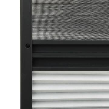 Plisse Insect Screen for Windows 80x120 cm - Aluminium Frame