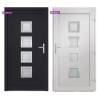 Anthracite PVC Front Door 88x200 cm - Security & Elegance