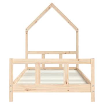 Kids Bed Frame 90x190 cm Solid Wood Pine - Fun & Creative