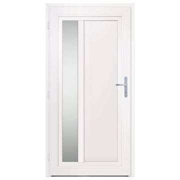 Anthracite Front Door 108x208 cm PVC - Secure & Stylish