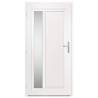 Anthracite Front Door 108x208 cm PVC - Secure & Stylish