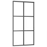 Sliding Door with Hardware Set ESG Glass & Aluminium - 102x205 cm