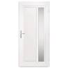 White PVC Front Door 98x208 cm - Secure & Stylish Entrance