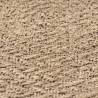 Rug 160 cm Jute Look for Indoor & Outdoor Use | HipoMarket