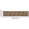 Kitchen Rug Washable Morning Brown 60x300 cm Velvet | HipoMarket