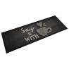 Kitchen Rug Washable Cup Black 60x180 cm Velvet Colour cup Size 60 x 180 cm Quantity in Package 1 