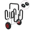 Kayak Trolley for 2 Boards - 90 kg Aluminium | HipoMarket