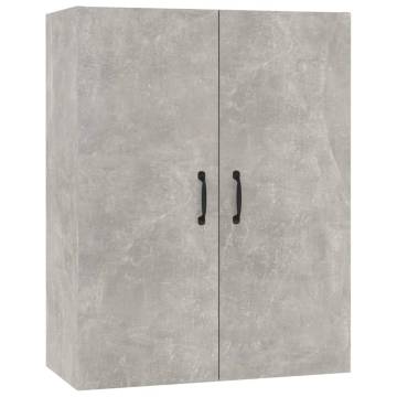 Hanging Cabinet Concrete Grey 69.5x34x90 cm - Optimize Your Space