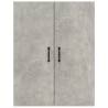 Hanging Cabinet Concrete Grey 69.5x34x90 cm - Optimize Your Space