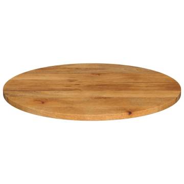 Table Top Ø 80x3.8 cm Round Solid Wood Mango | Hipo Market