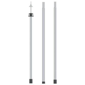 Telescopic Tarp Pole - Adjustable 102-260 cm Aluminum