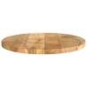 Round Solid Mango Wood Table Top Ø 40 cm - HipoMarket