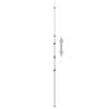 Telescopic Tarp Pole - Adjustable 102-260 cm Aluminum