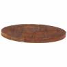 Round Solid Wood Table Top Ø 60x3.8 cm - Reclaimed Design