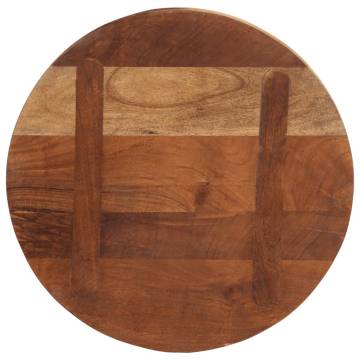 Round Solid Wood Table Top Ø 60x3.8 cm - Reclaimed Design