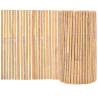 Bamboo Fence 1000x50 cm - Natural Garden Barrier | Hipomarket