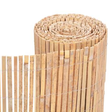 Bamboo Fence 1000x50 cm - Natural Garden Barrier | Hipomarket