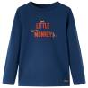 Kids' Long Sleeve Navy Blue T-Shirt - Size 104