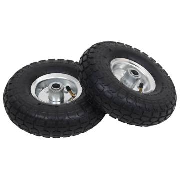 Sack Truck Wheels 2 pcs Rubber 260x83 | Durable & Easy Install