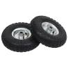 Sack Truck Wheels 2 pcs Rubber 4.10/3.50-4 (260x83) Quantity in Package 2 