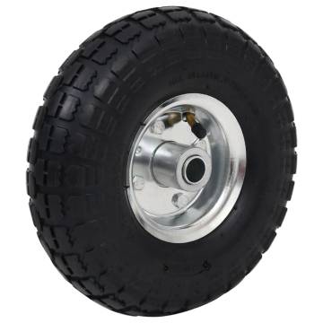 Sack Truck Wheels 2 pcs Rubber 260x83 | Durable & Easy Install