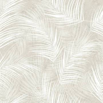 DUTCH WALLCOVERINGS Palm Beige Wallpaper | Quality Nonwoven Design