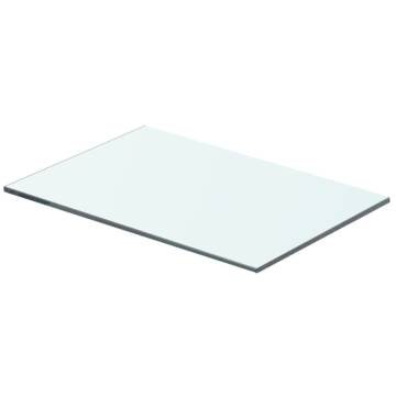 Shelf Panel Glass Clear 40x20 cm - Durable Display Solution