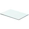 Shelf Panel Glass Clear 40x20 cm Size 40 x 20 cm Quantity in Package 1 Number of Pieces 