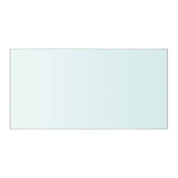 Shelf Panel Glass Clear 40x20 cm - Durable Display Solution