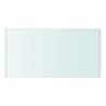 Shelf Panel Glass Clear 40x20 cm - Durable Display Solution