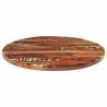 Round Solid Wood Table Top Ø 90 cm - Reclaimed Elegance