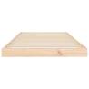 Solid Wood Pine Bed Frame 90x200 cm - Modern & Sturdy