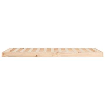 Solid Wood Pine Bed Frame 90x200 cm - Modern & Sturdy