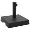 Parasol Base Square Polyresin 8 kg Black Weight 8 kg Shape square 