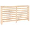 Radiator Cover 153x19x84 cm - Solid Pine Wood Beauty